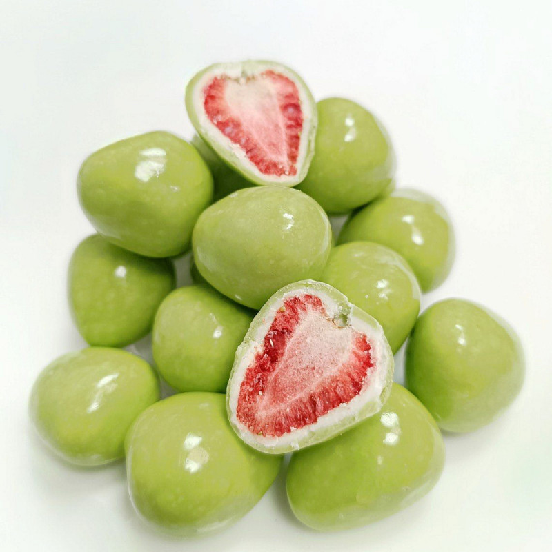 Драже Лаймberry, клубника сублимированная в глазури (весовое) (1000 гр)