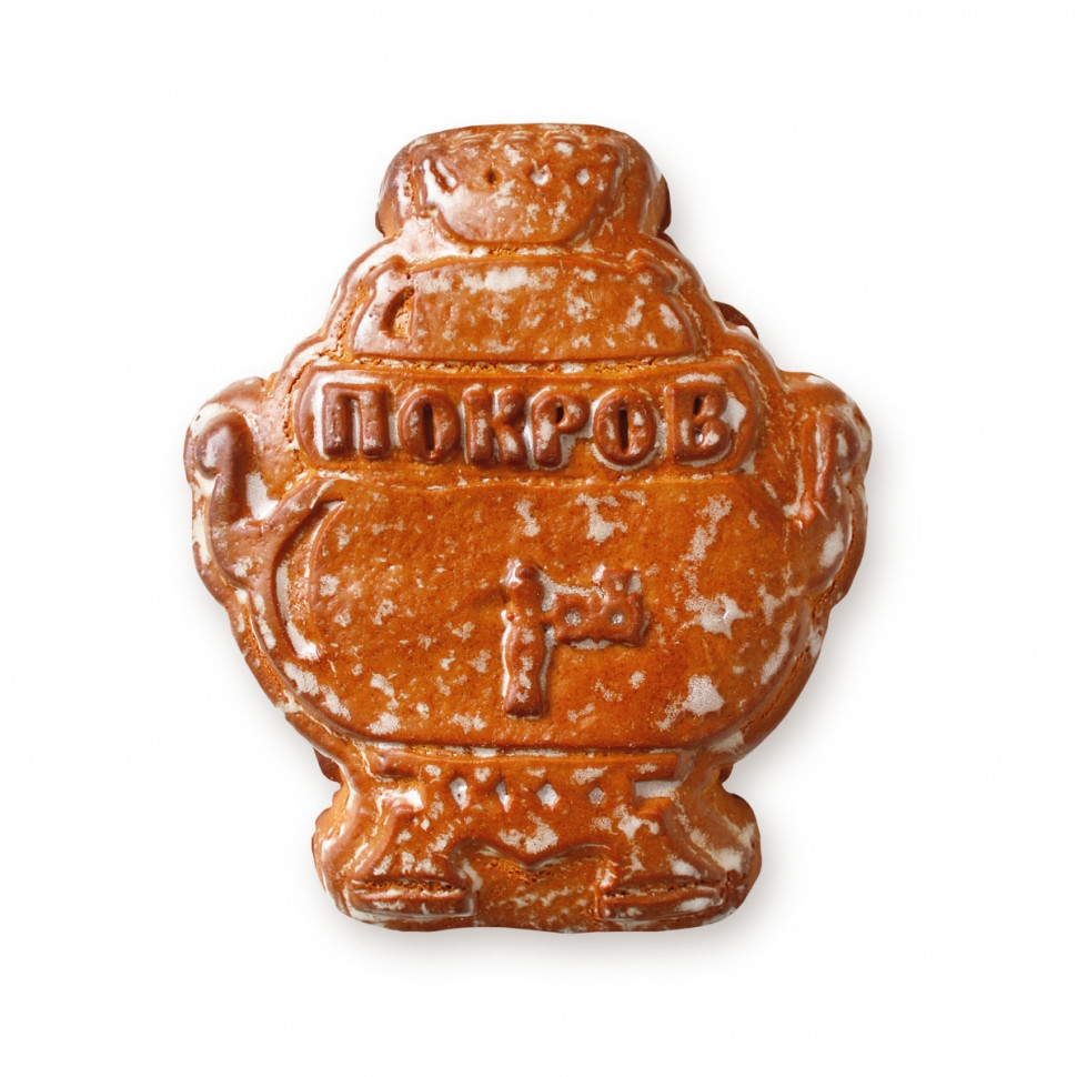 Пряник сырцовый "Самовар", 300 гр (1 шт)